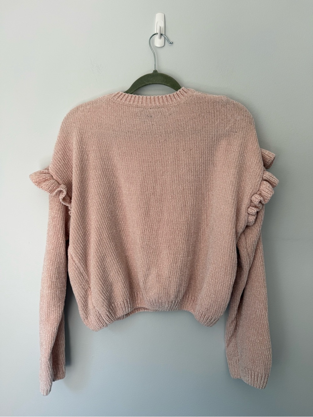 Pink Ruffle Sweater - Picture 5 of 7